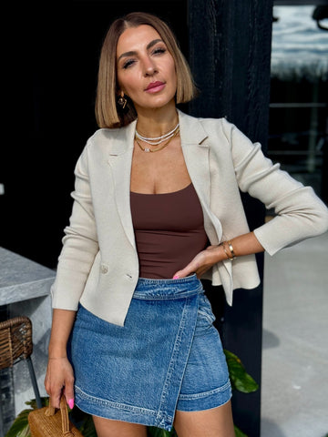 Luxe Smooth Jersey Bodysuit by Z Supply - theClothesRak